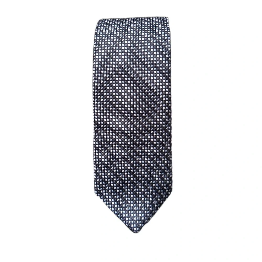 Vtg Brooks Brothers Men's XL Silk Rep Tie Geometric Multicolor Made USA 90's Y2K